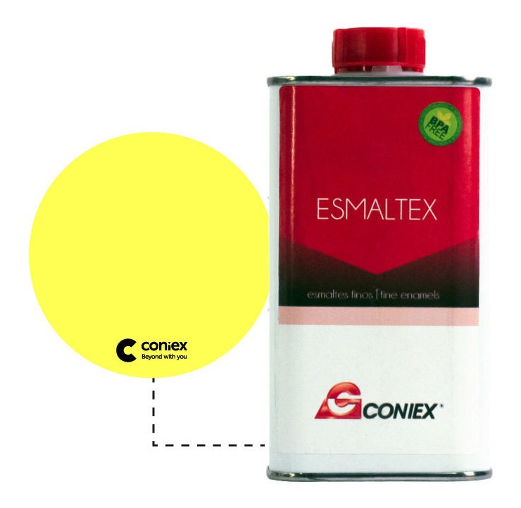 Resina Esmaltex Coniex FF141 Amarillo Fluorescente x 250g