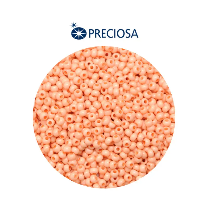 Mostacilla checa preciosa 8/0 3mm 03185 palo de rosa x 500g
