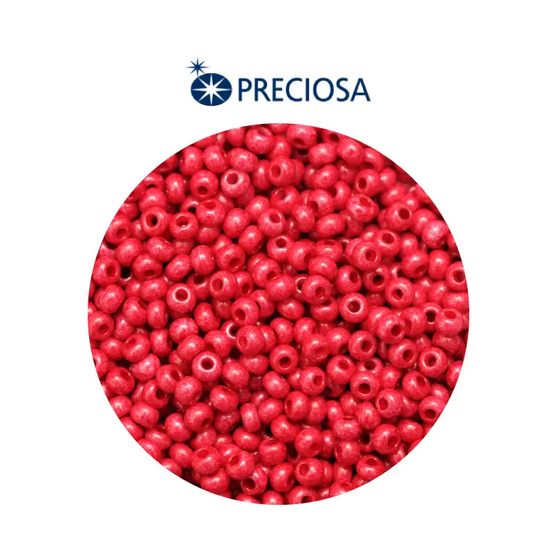 Mostacilla checa preciosa 8/0 3mm 16198 mora tenido x 500g