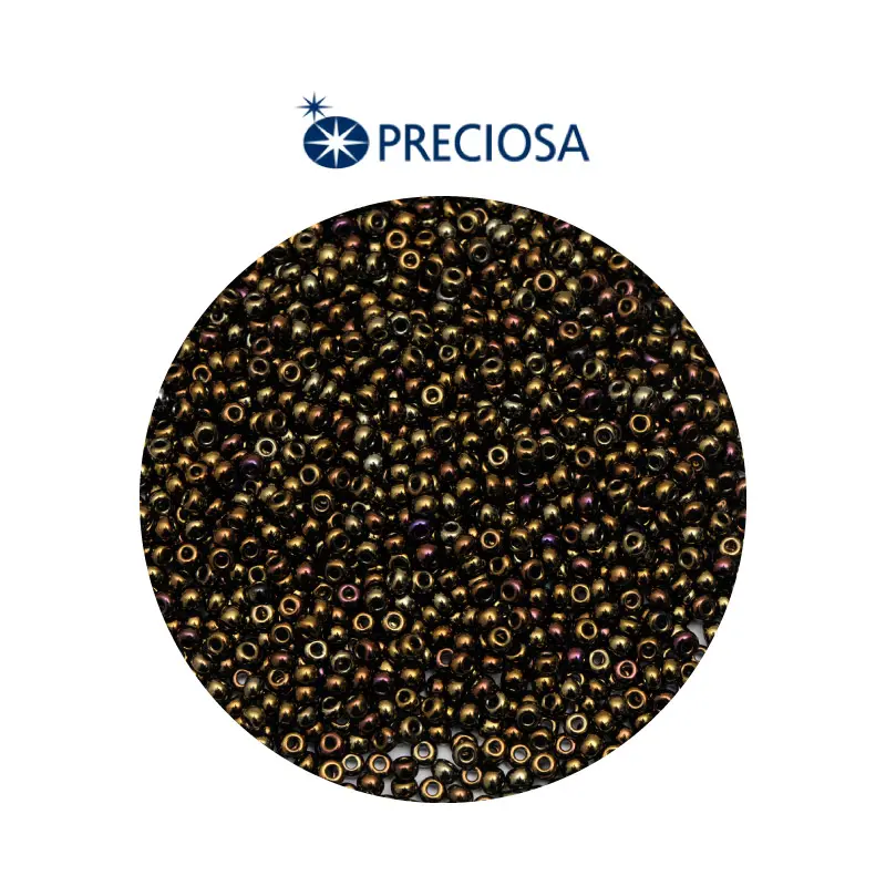Mostacilla checa preciosa 2mm 59155 irizado x 500g