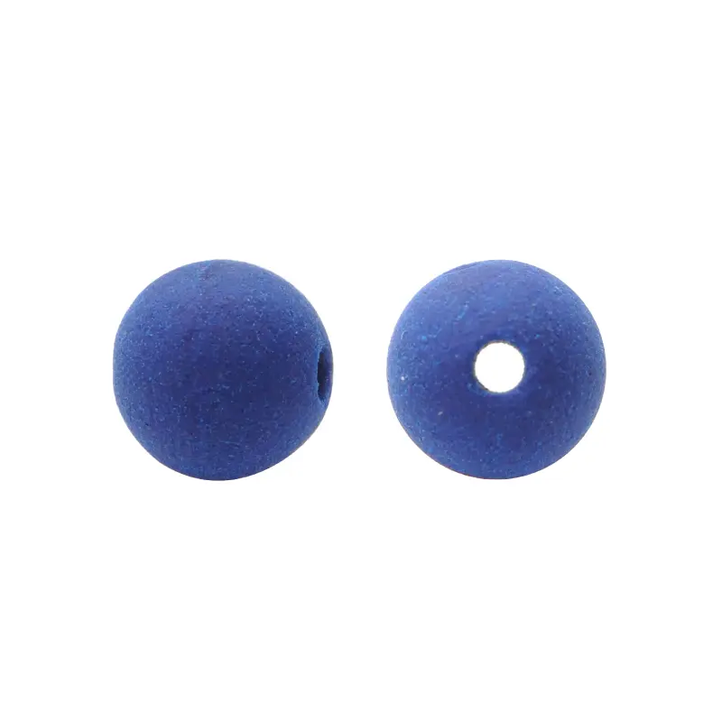 Bola neopreno lisa 8mm azul x 12 unds
