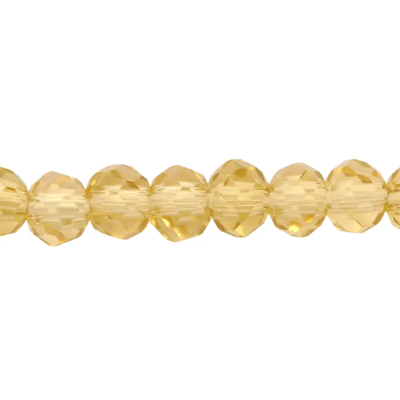 Murano rondela facetada 3mm smoked topaz 16 x 110unds