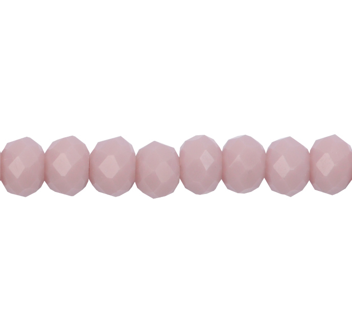 Murano rondela facetada 4mm lile 98 x 110unds
