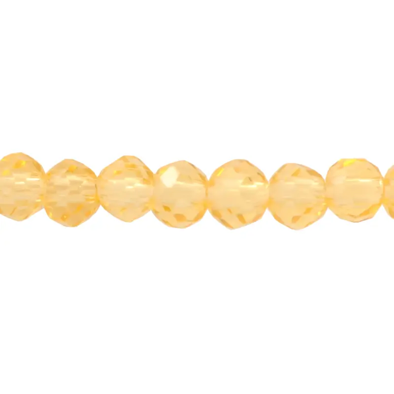 Murano rondela facetada 2mm smoked topaz 17 x aprox 140unds