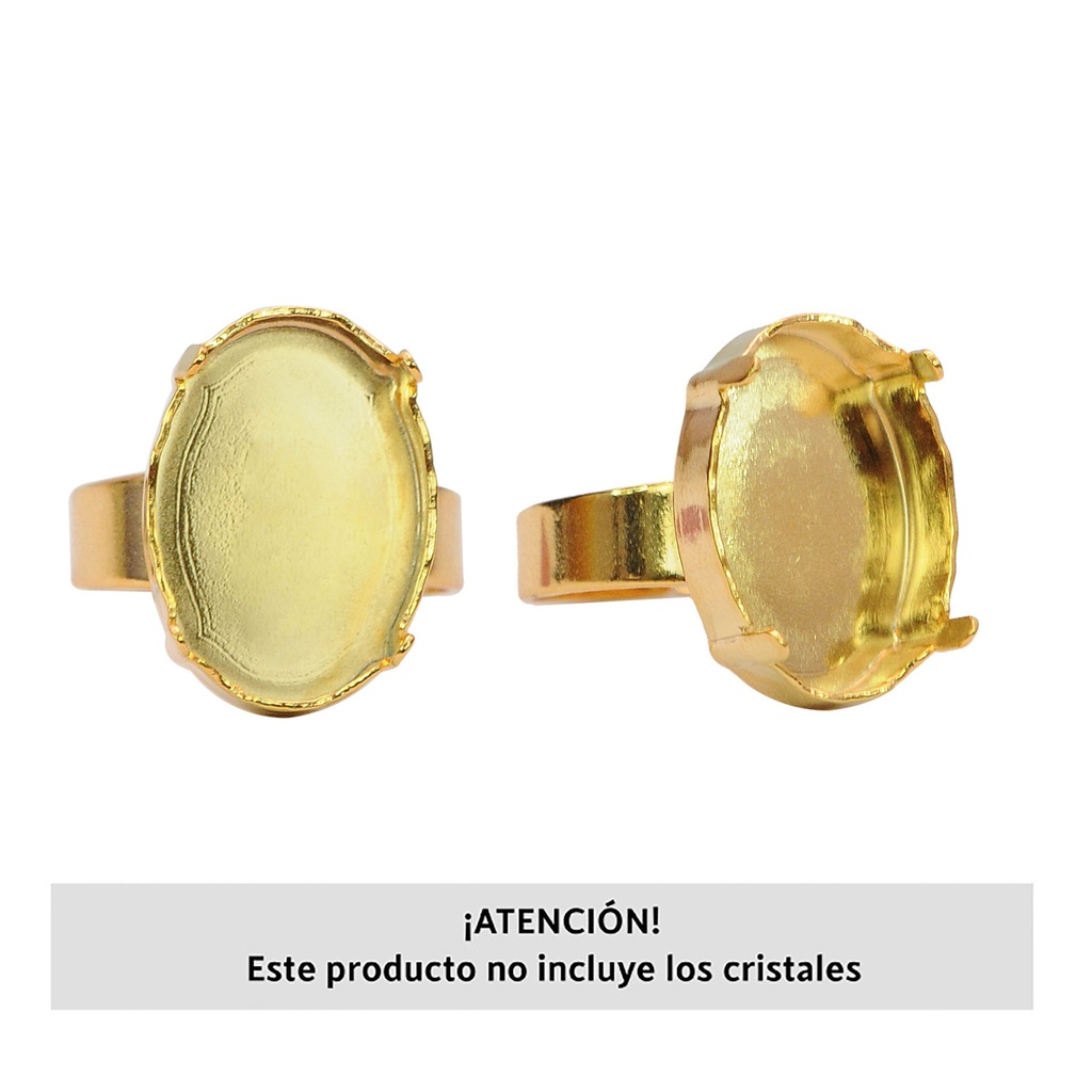 Anillo cristal 4120CH 16mm/golfi x und