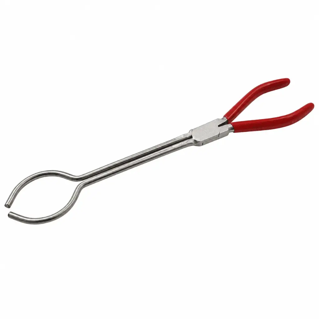 Crucible Holding Plier For Small Crucibles. Total Length: 15 inch CAS-028
