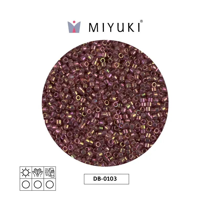 Miyuki delica 11/0 DB0103 tran goldlusterr AB x 50g