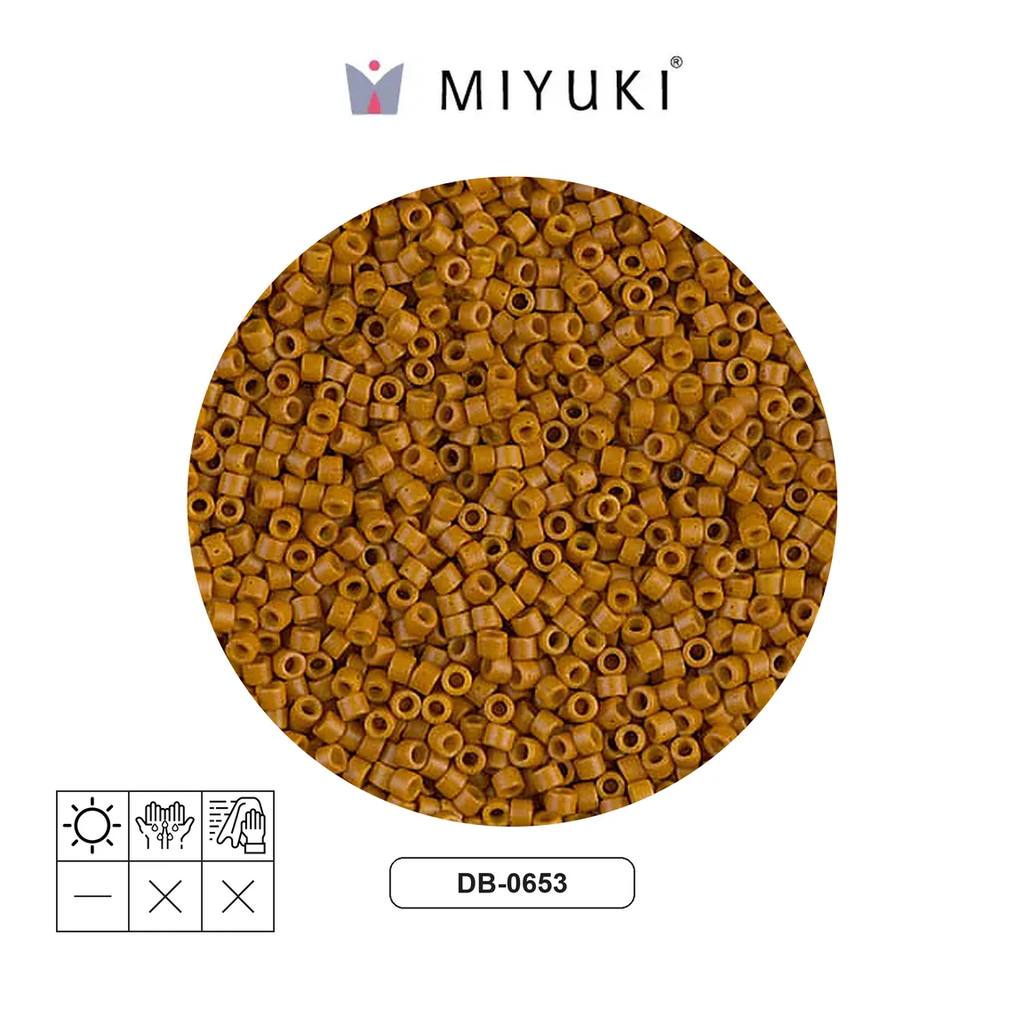 Miyuki delica 11/0 DB0653 opaco pumpkin x 50g