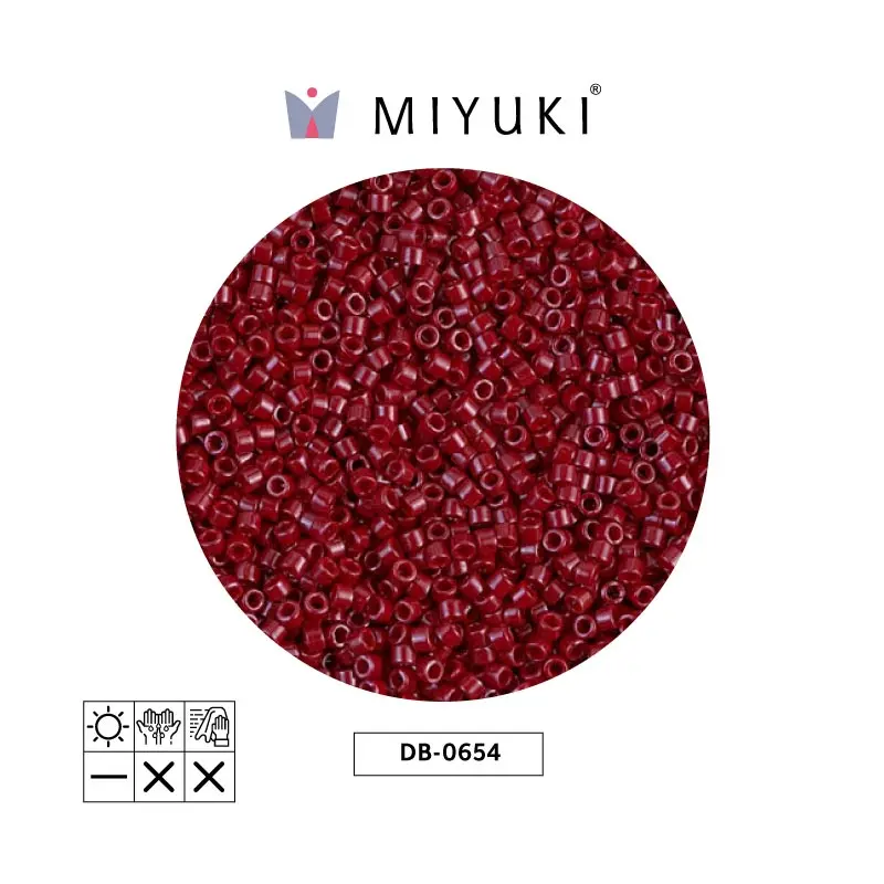 Miyuki delica 11/0 DB0654 opaco marron x 50g