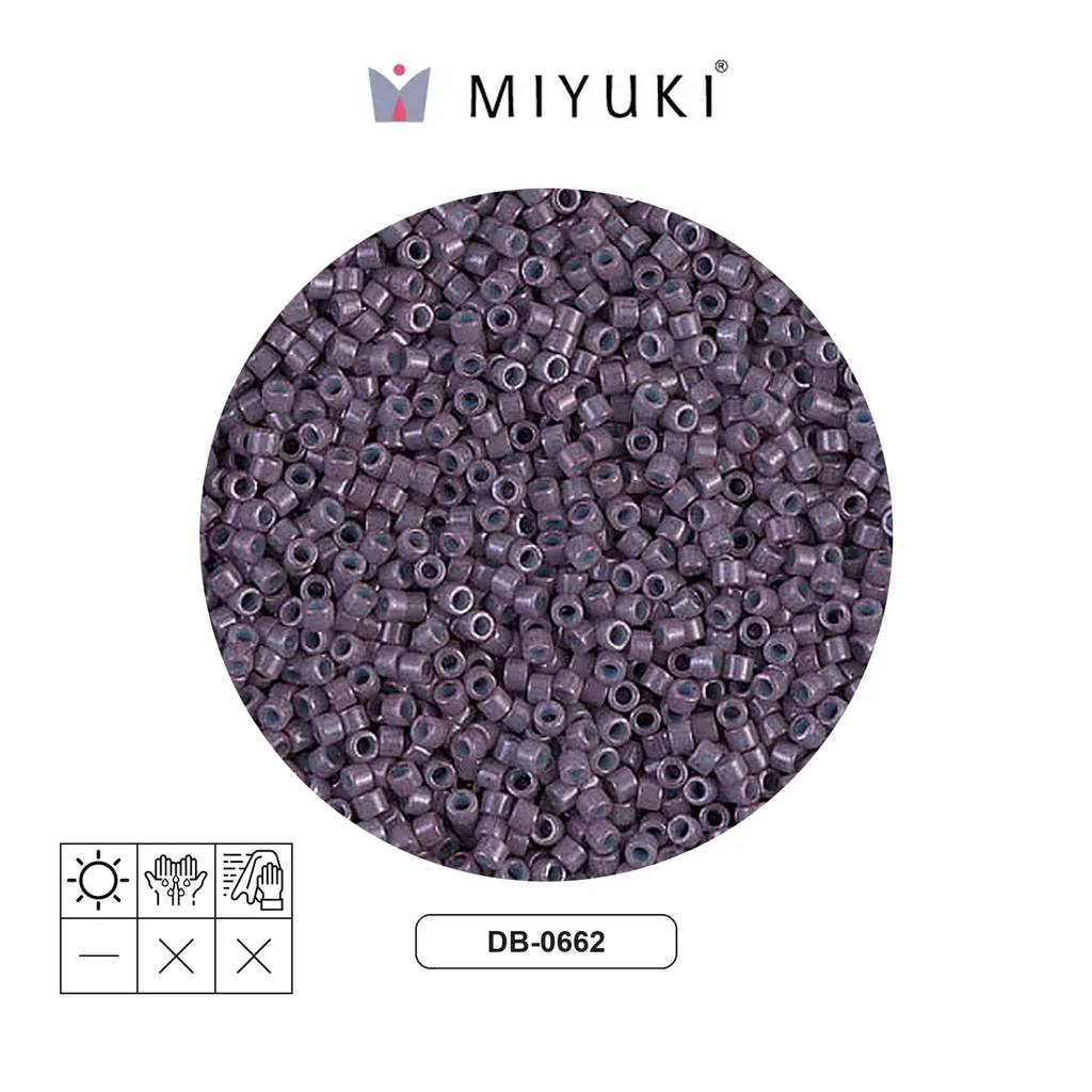 Miyuki delica 11/0 DB0662 opaco mulberry x 50g
