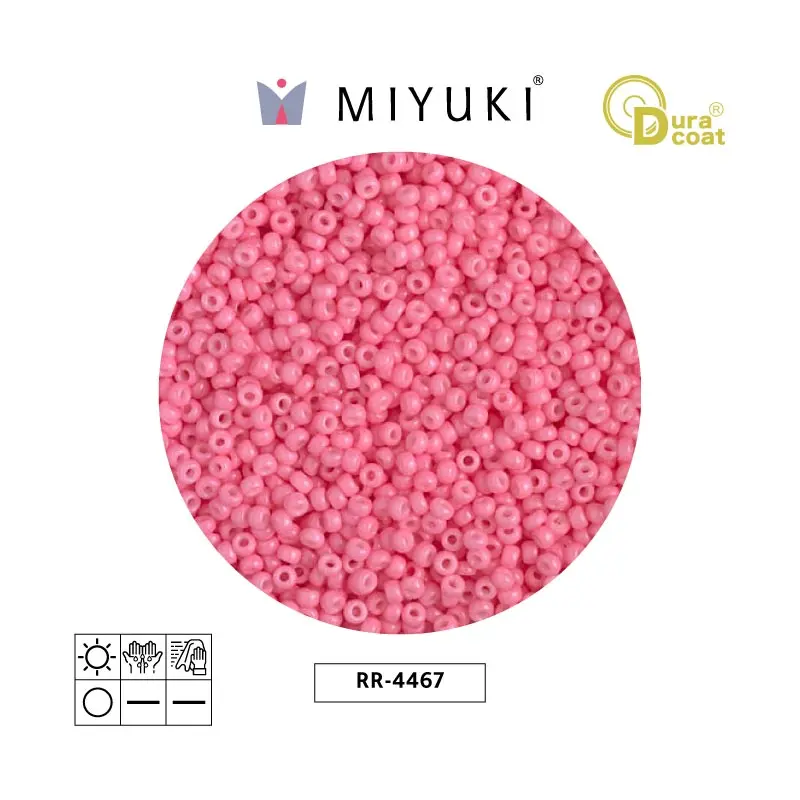 Mostacilla Miyuki rocalla 11/0 RR4467 opaco carnation Duracoat x 250g
