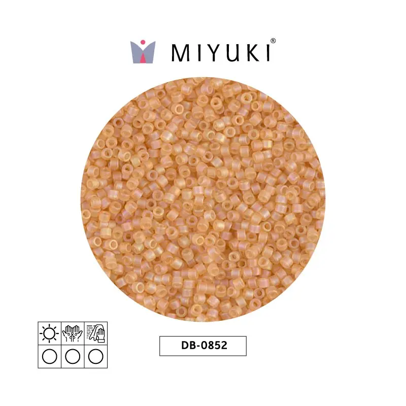 Miyuki delica 11/0 DB0852 mate cantaloupe AB x 50g
