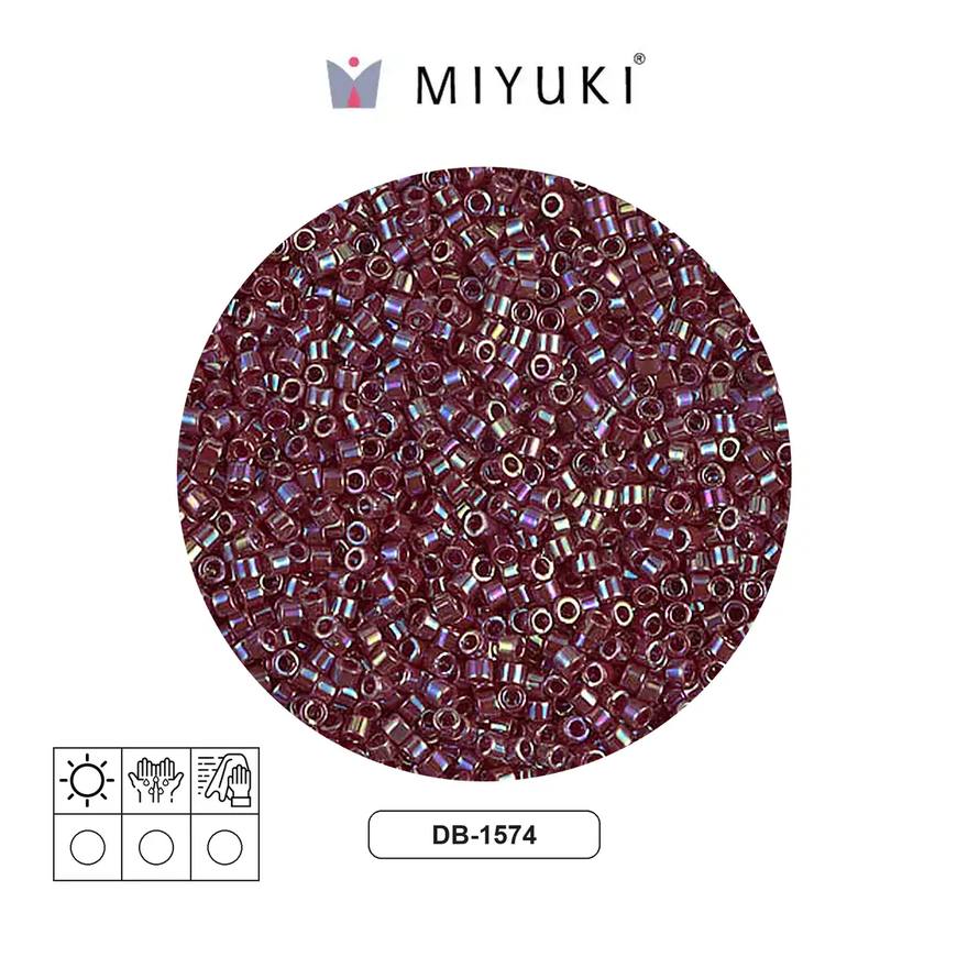 Miyuki delica 11/0 DB1574 opaco currant AB x 50g