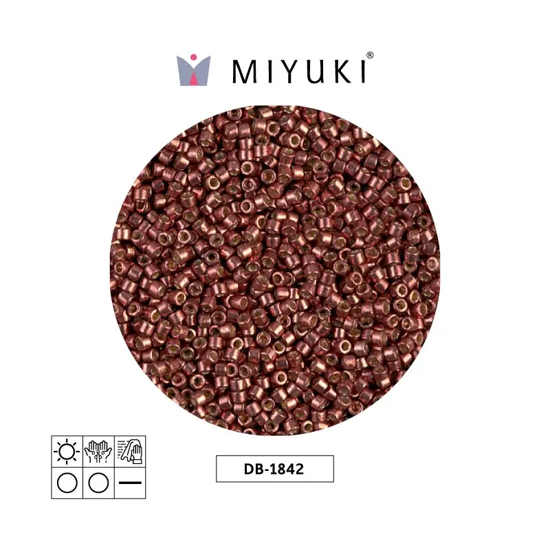 Miyuki delica 11/0 DB1842 galvanizado copper x 50g
