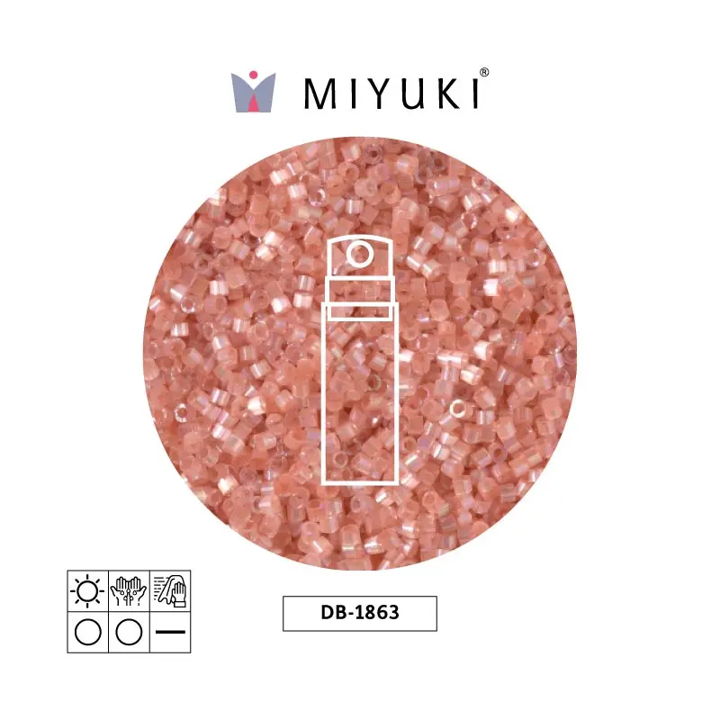 Miyuki delica 11/0 DB1863 sedoso cinnamon AB x 10g