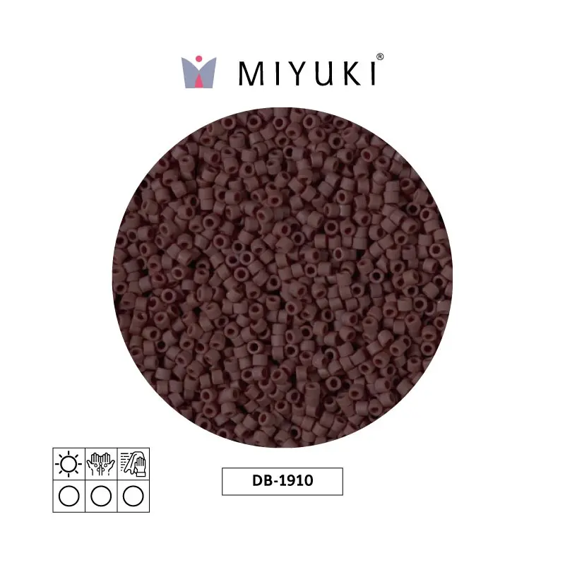 Miyuki delica 11/0 DB1910 opaco espresso x 50g