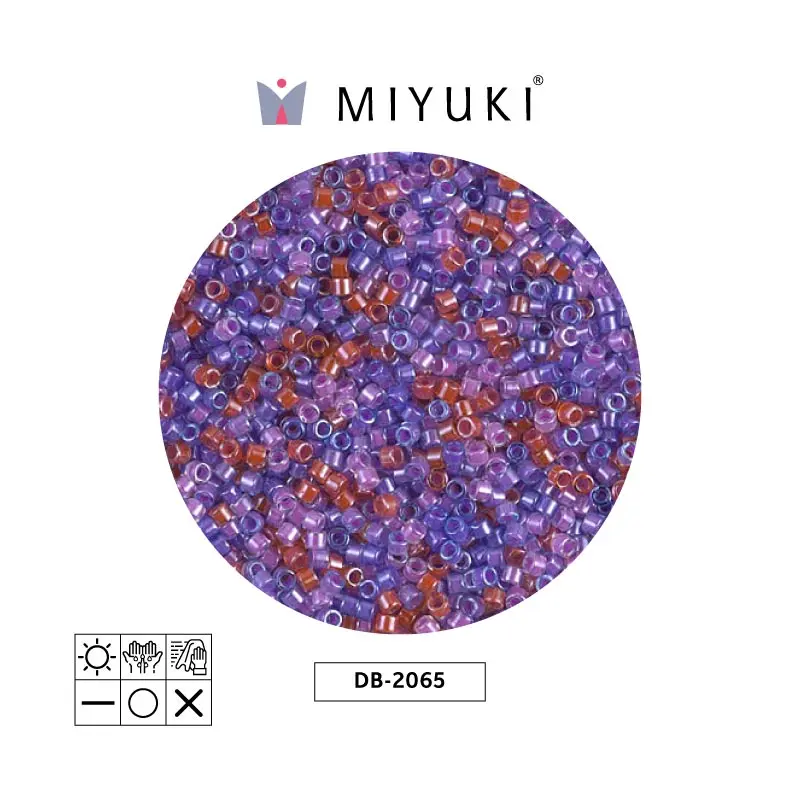 Miyuki delica 11/0 DB2065 luminous color mix x 50gr