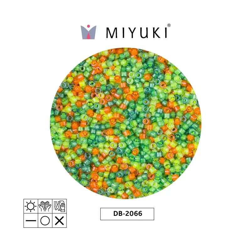 Miyuki delica 11/0 DB2066 luminous color mix x 50g