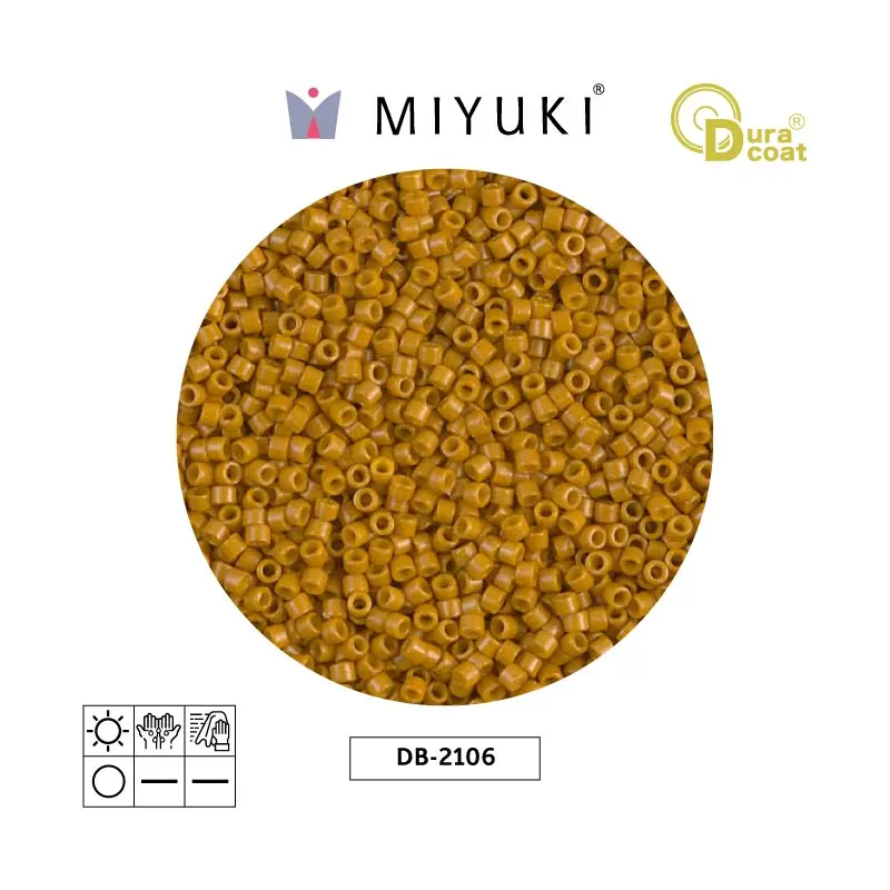 Miyuki delica 11/0 DB2106 durac opaco hawthorn x 50g