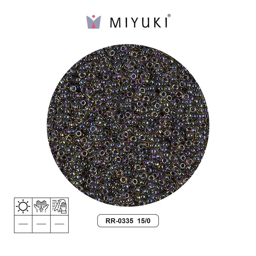 Mostacilla Miyuki rocalla 15/0 RR0335 fucsia forrado x 250g