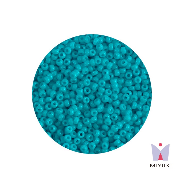 Mostacilla Miyuki rocalla 8/0 RR4480 underwater azul  x 50g