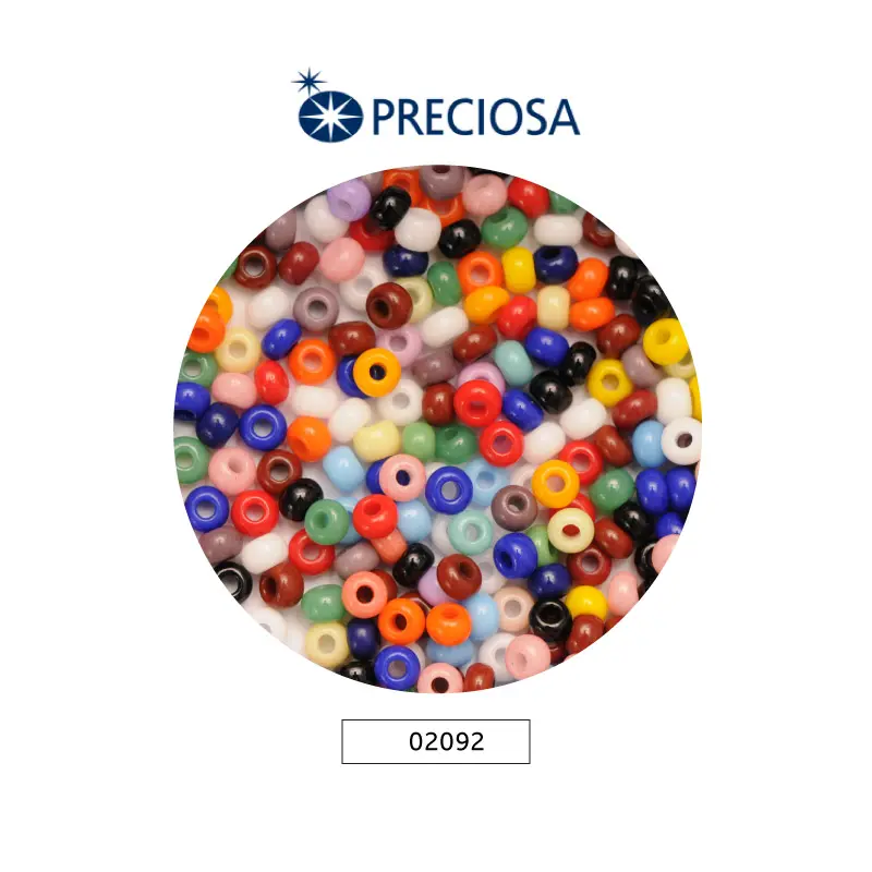 Mostacilla checa preciosa 10/0 2mm 00001 tuti fruti x 500g