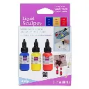 Set de arcilla liquida Sculpey, colores primarios 3 x1 fl oz (29 ml)