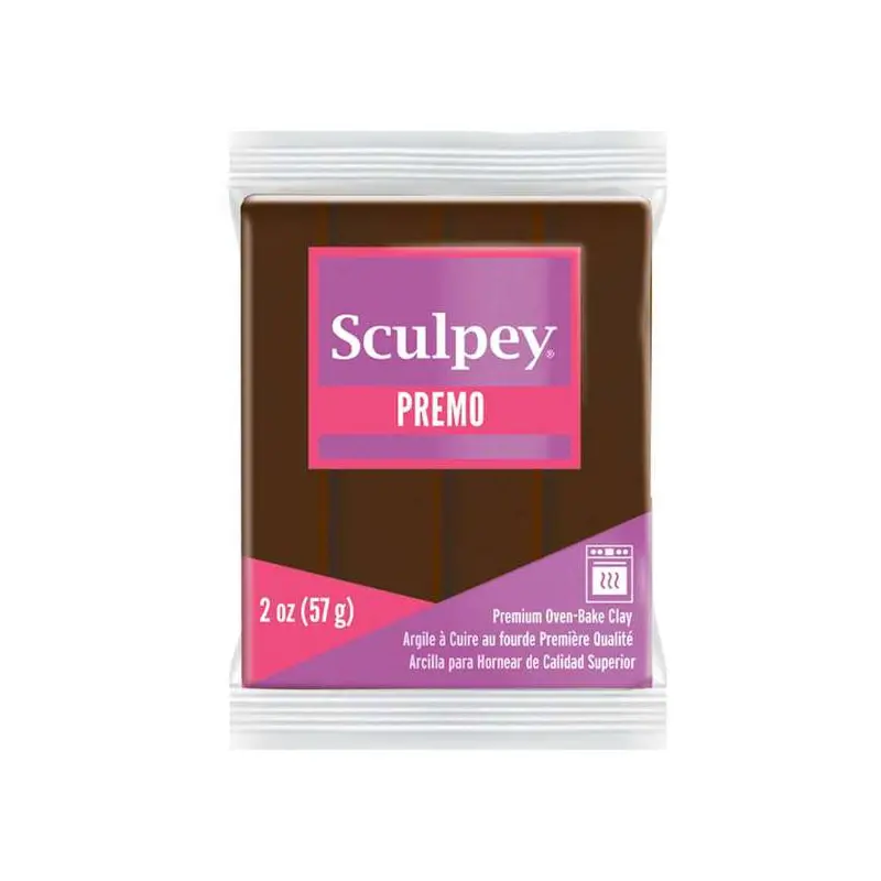Arcilla polimérica Sculpey Premo Burnt Umber x 2 onzas (57g)