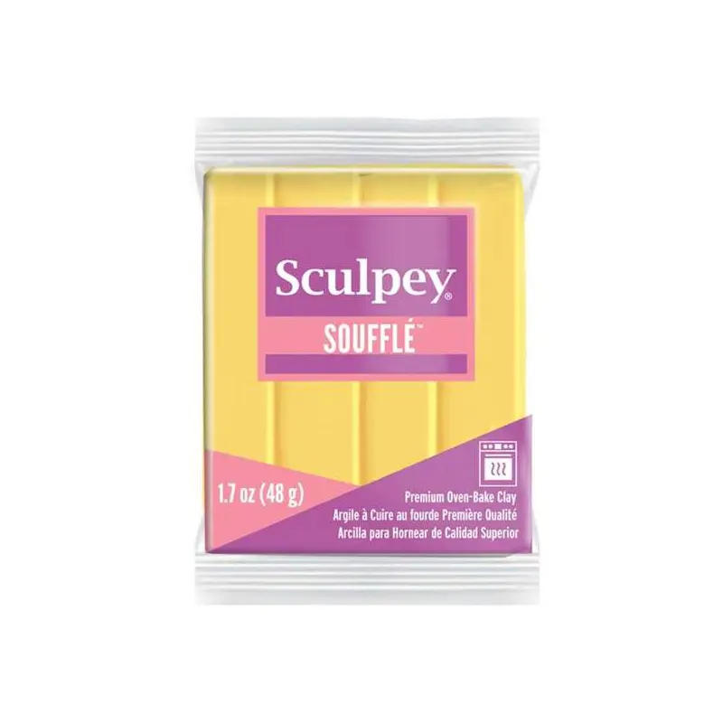Arcilla polimérica Sculpey Souffle Canary x 1.7 onzas (48.2g)