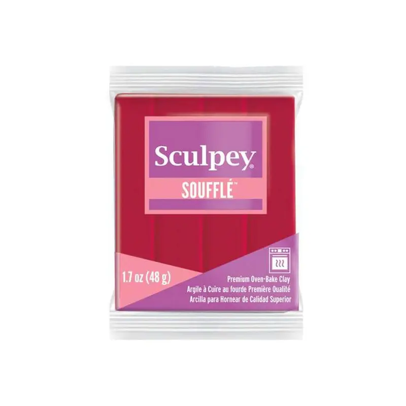 Arcilla polimérica Sculpey Souffle Cherry Pie x 1.7 onzas (48.2g)