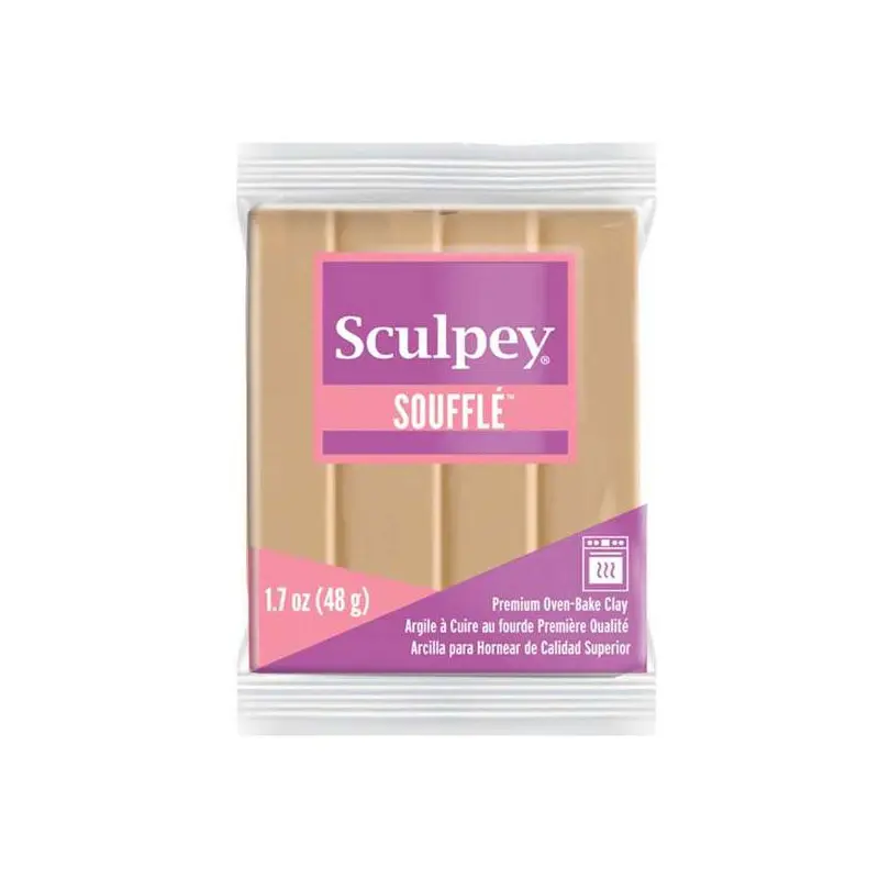 Arcilla polimérica Sculpey Souffle Latte  x 1.7 onzas (48.2g)