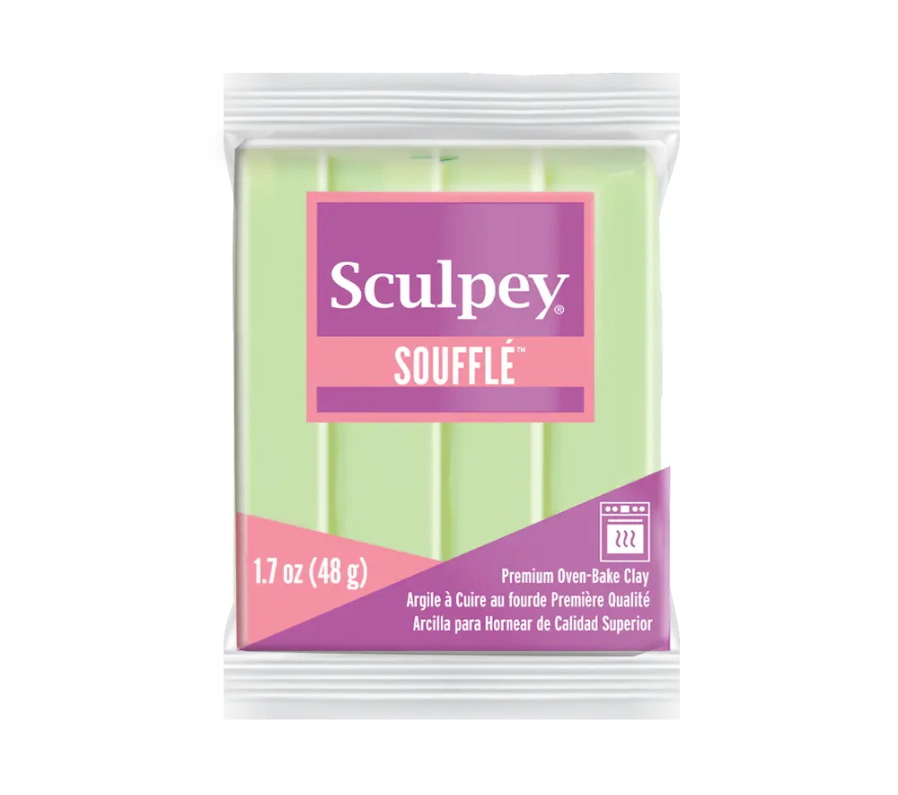 Arcilla polimérica Sculpey Souffle Pistachio x 1.7 onzas (48.2g)