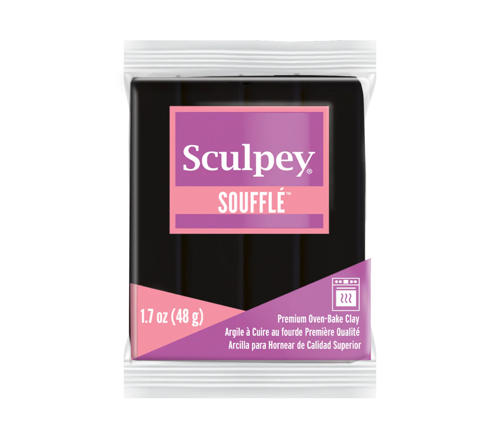 Arcilla polimérica Sculpey Souffle Poppy Seed x 1.7 onzas (48.2g)