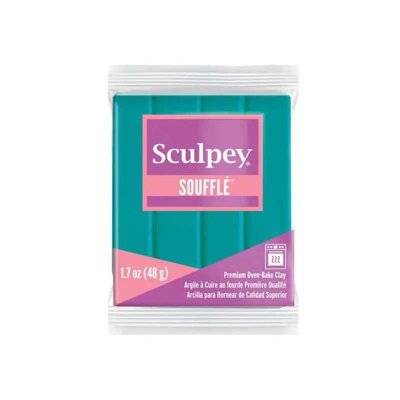 Arcilla polimérica Sculpey Souffle Sea Glass x 1.7 onzas (48.2g)