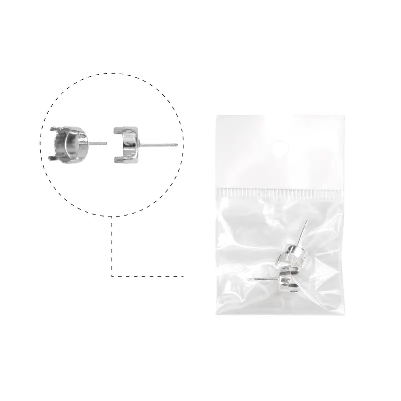 1088CH chaton setting 8mm/SP topo arete x par