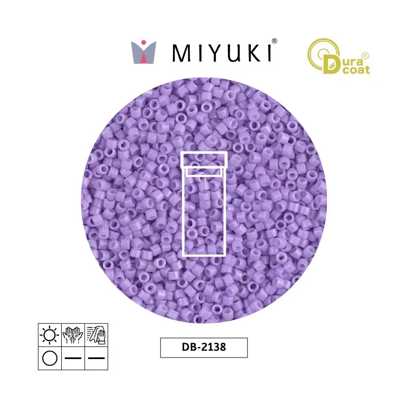Miyuki delica 11/0 DB2138 opaco columbine x 3g
