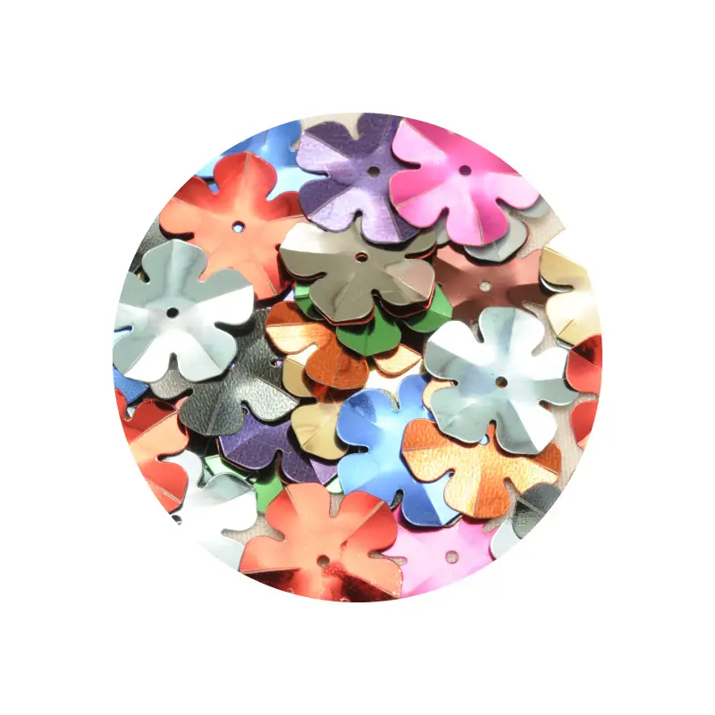 Lentejuela flor 20mm x 10g