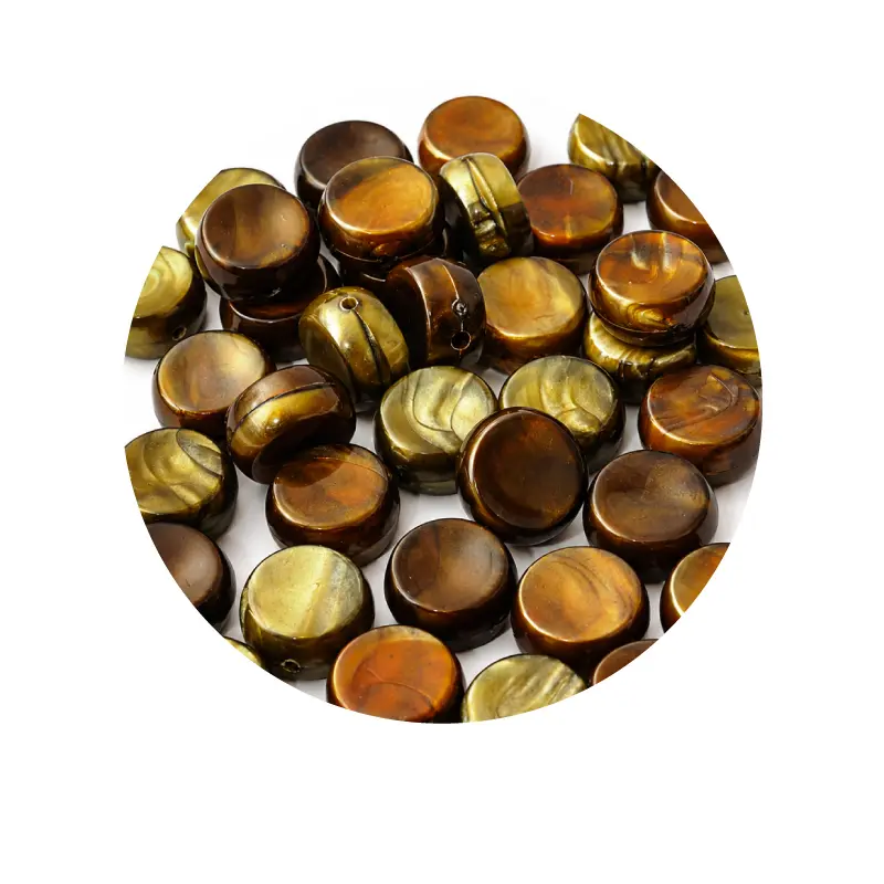 Cuenta plástica dona 8x16mm mix x 1/4 lb(Aprox 78und)