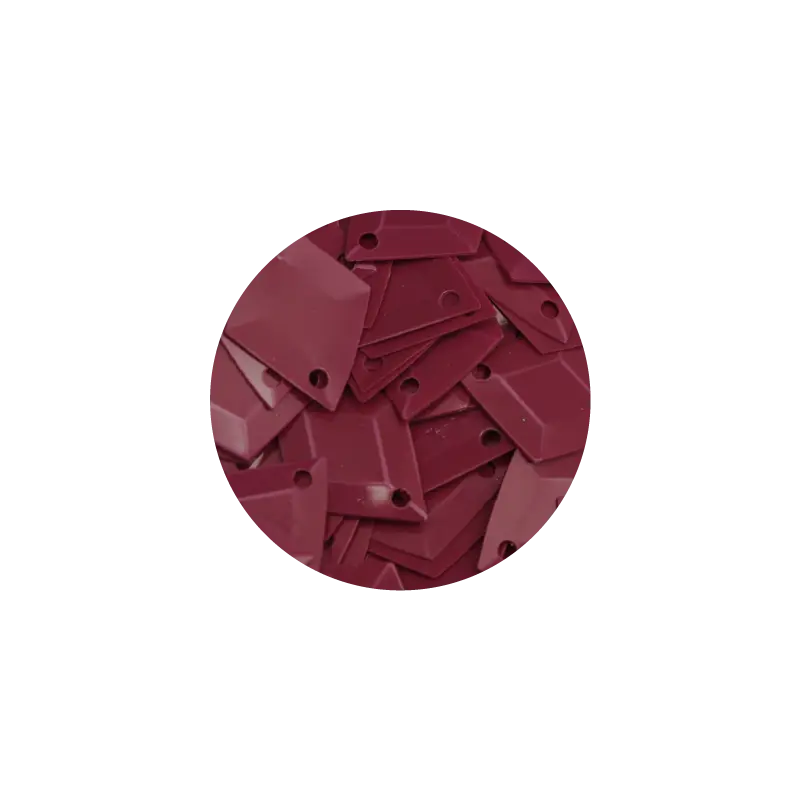 Lentejuela rombo 15x5mm fucsia