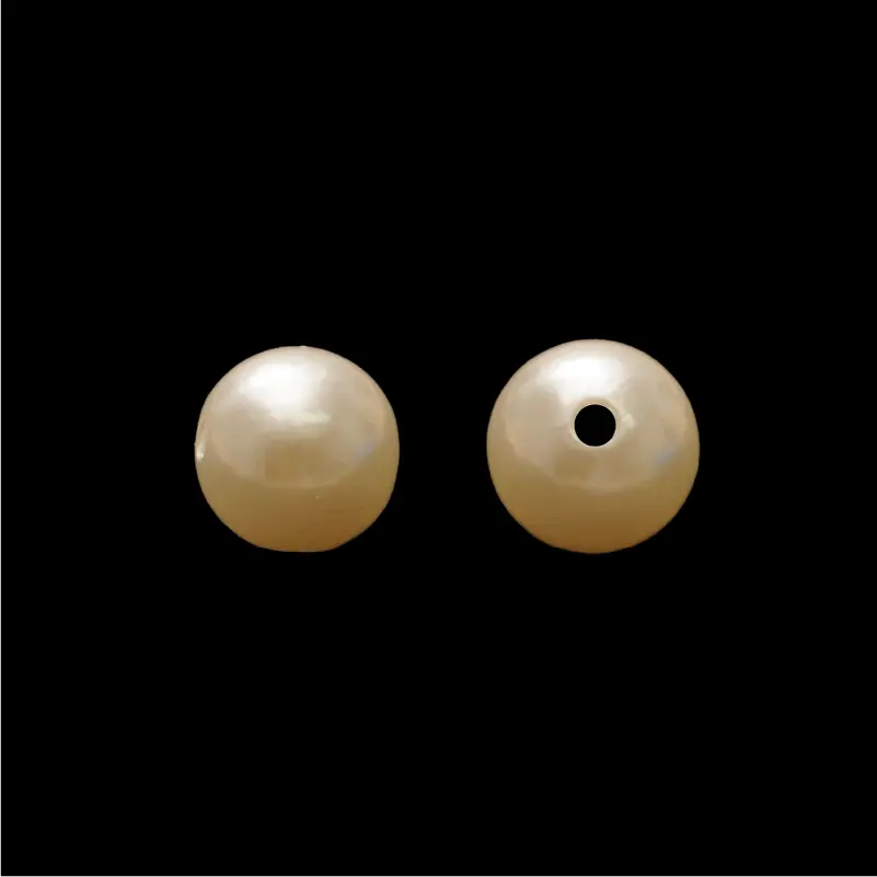  Perla sintetica 14mm beige x 1/4 libra