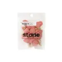 Borla seda 3cm palo de rosa A-05 x 12 unds