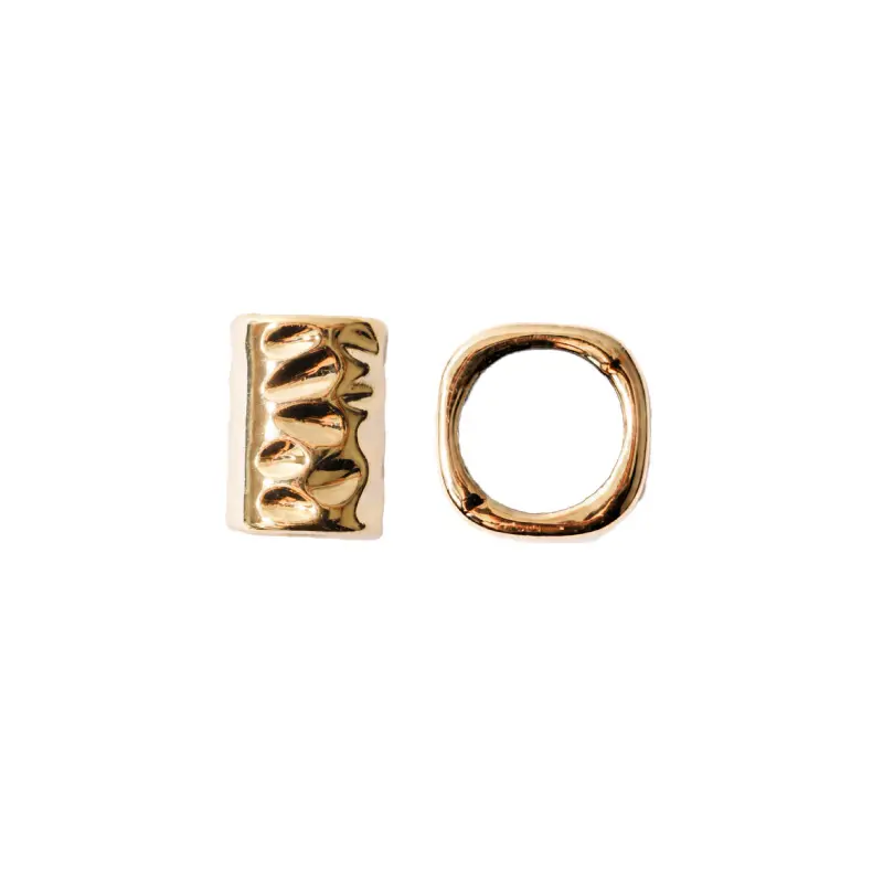 Separador plastimetal 16x13mm DI: 8.7mm dorado x 12 und