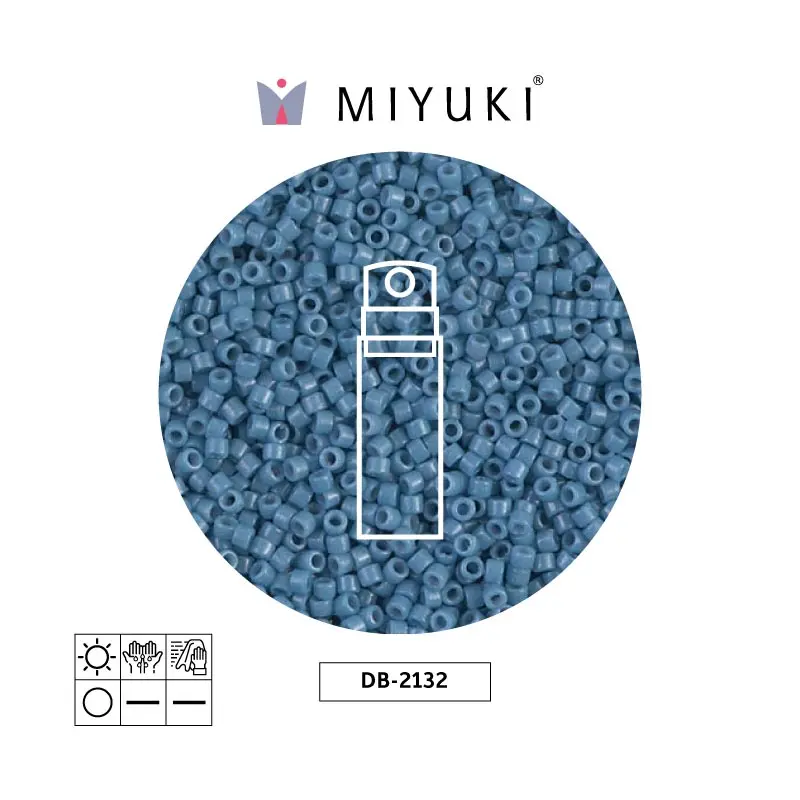 Miyuki delica 11/0 DB2132 opaque bayberry duracoat x 10g