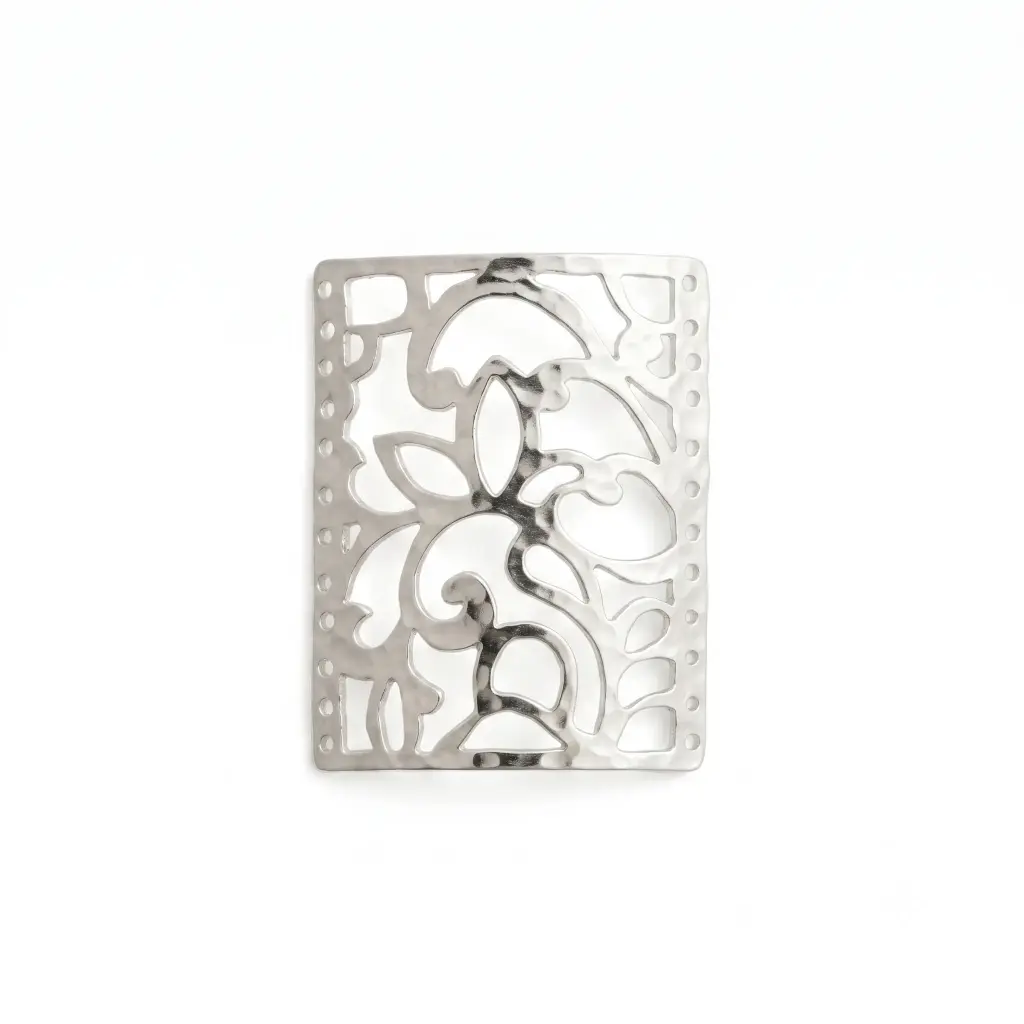 Placa Mishky arabesque 3x4 plataeada