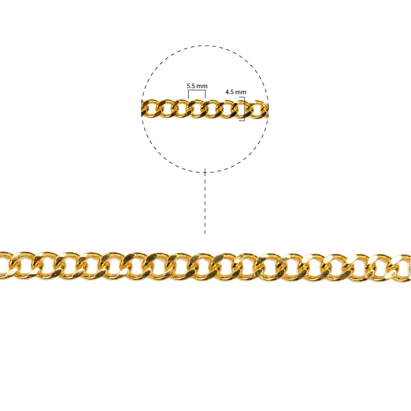 Cadena golfi 110SF 4.5x5.5mm x m