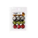Vidrio hindu 3280 redondo plano 20mm mix x 12 und