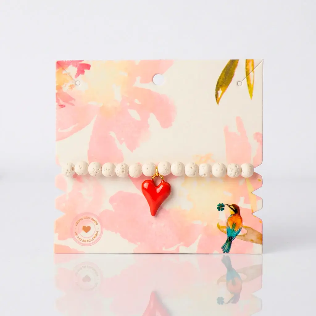 Pulsera volcano corazon x und