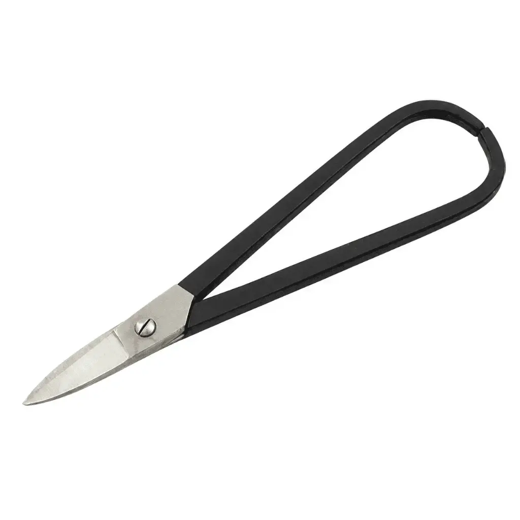 Straight Blade & Black Color Handles. Length: 7" SHR-601