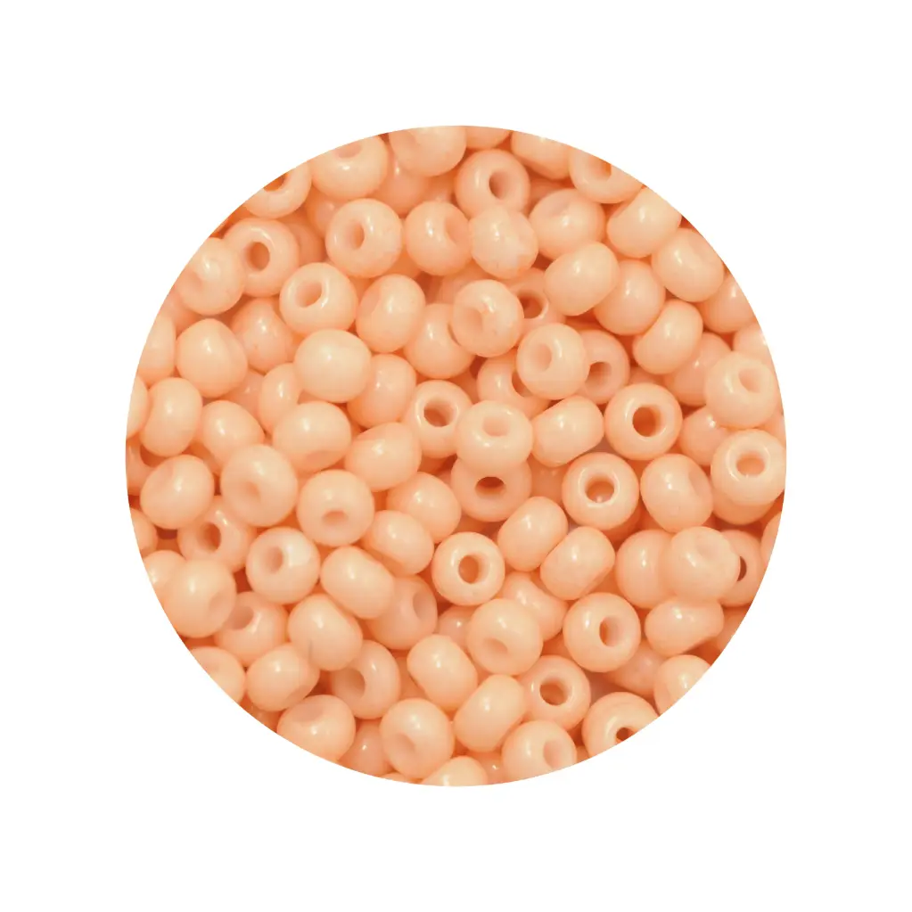 Mostacilla checa preciosa 2mm 03185 Palo de Rosa  x 500g