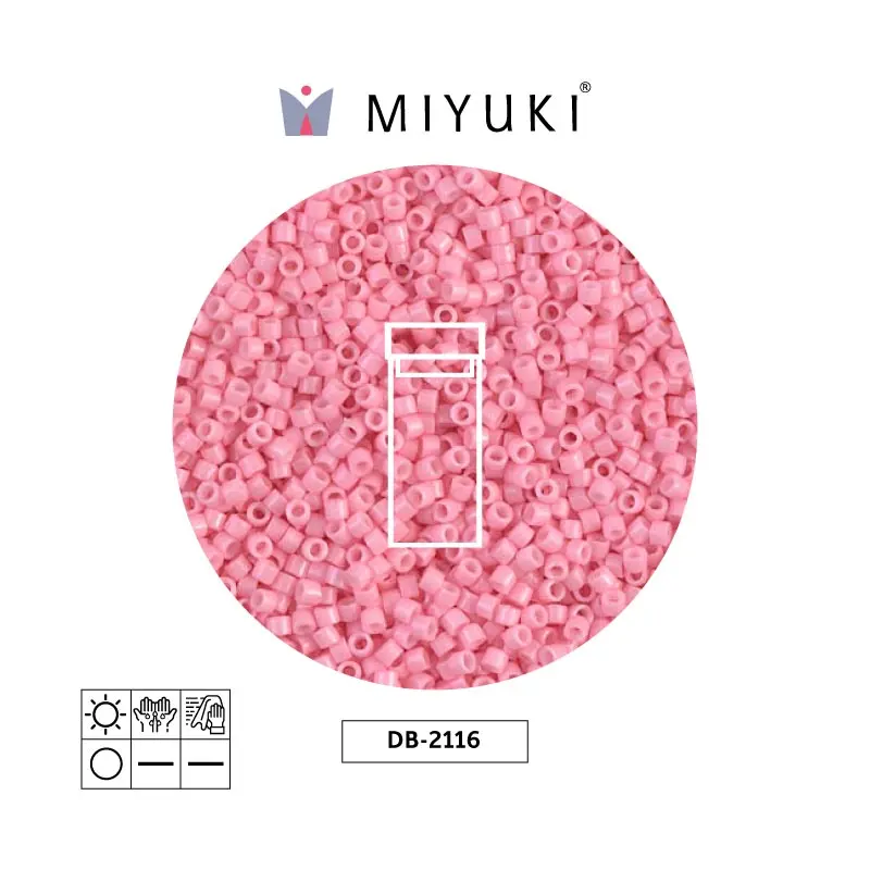 Miyuki delica 11/0 DB2116 opaque light carnation x 3g